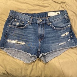 Rag & Bone Size 27 Denim Shorts